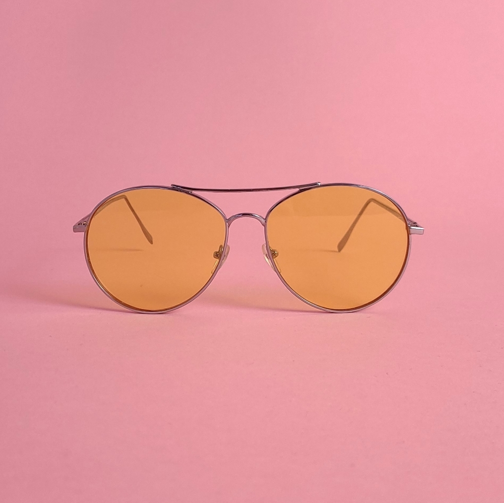 Fashion yellow sunglasses
